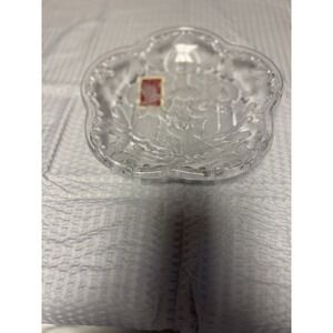 MIKASA Celebrations Glass Plate Made in Germany‎ Holiday Lights SA 863/527